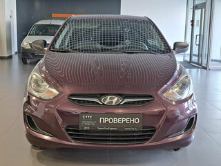 2011 Hyundai Solaris I, фиолетовый, 375000 рублей, вид 2