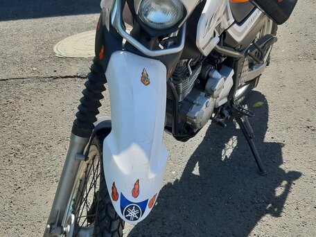 2007 Yamaha XT250 Serow, белый, 300000 рублей, вид 1