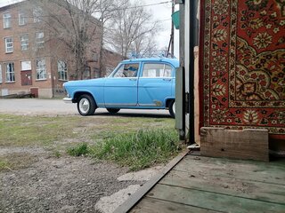 1964 ГАЗ 21 «Волга» 21Л, голубой, 470000 рублей, вид 1