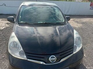 2011 Nissan Note I Рестайлинг, чёрный, 495000 рублей, вид 2