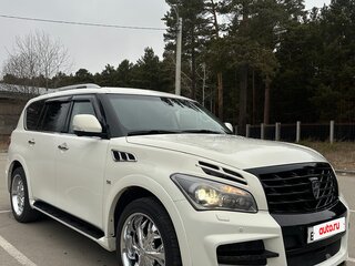 2014 Infiniti QX80 I, белый, 3700000 рублей, вид 5