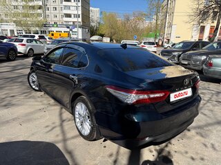 2019 Toyota Camry VIII (XV70), синий, 2600000 рублей, вид 4