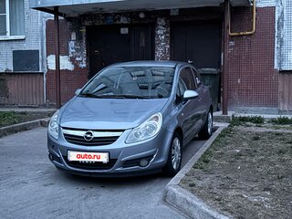 2008 Opel Corsa D, серебристый, 280000 рублей, вид 3