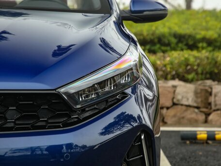 2025 Kia K3 II (China Market) Рестайлинг, синий, 2143000 рублей, вид 2