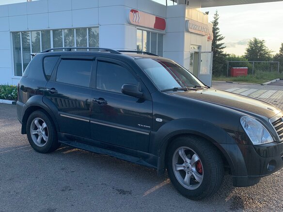 2007 SsangYong Rexton II, чёрный, 850000 рублей - вид 1