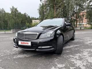 2011 Mercedes-Benz C-Класс 180 BlueEFFICIENCY III (W204) Рестайлинг, чёрный, 1550000 рублей, вид 3