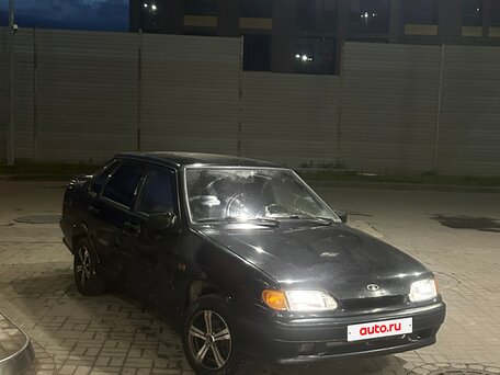 2008 Lada (ВАЗ) 2115, зелёный, 85000 рублей, вид 1