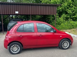 2003 Nissan Micra III (K12), красный, 280000 рублей, вид 4