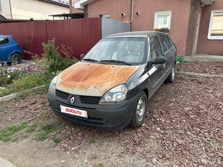 2003 Renault Symbol I Рестайлинг, чёрный, 150000 рублей, вид 1
