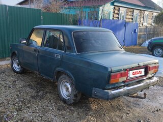 2005 Lada (ВАЗ) 2107, синий, 100000 рублей, вид 4