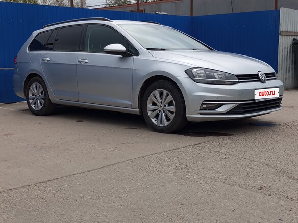 2019 Volkswagen Golf VII Рестайлинг, серый - вид 7