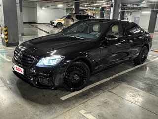 2016 Mercedes-Benz S-Класс 500 VI (W222, C217), чёрный, 4700000 рублей, вид 1