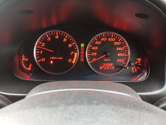 2003 Mazda Atenza I, серый, 490000 рублей - вид 9