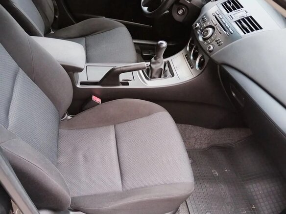 2010 Mazda 3 II (BL), чёрный - вид 8