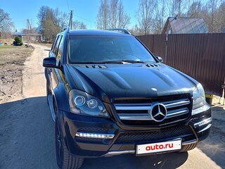 2011 Mercedes-Benz GL-Класс 350 I (X164) Рестайлинг, чёрный, 1600000 рублей, вид 3