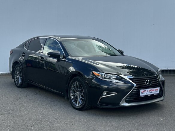 2018 Lexus ES 200 VI Рестайлинг, чёрный - вид 2