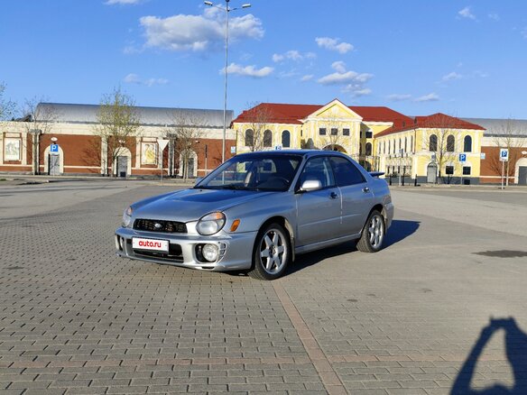 2002 Subaru Impreza II, серебристый, 650000 рублей - вид 8