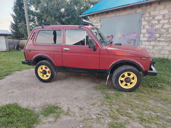 1994 Lada (ВАЗ) 2121 (4x4) I Рестайлинг, красный, 210000 рублей - вид 6