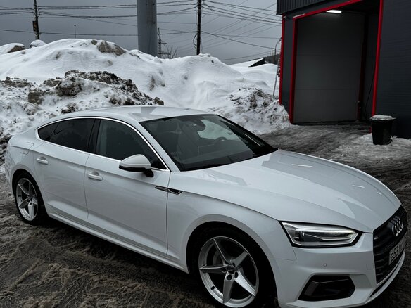 2019 Audi A5 II (F5), белый - вид 7