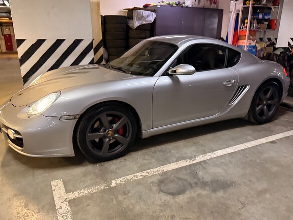 2007 Porsche Cayman S I (987), серебристый, 2900000 рублей - вид 7