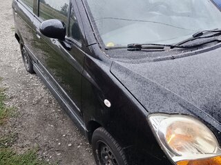 2007 Chevrolet Spark II, чёрный, 195000 рублей, вид 3