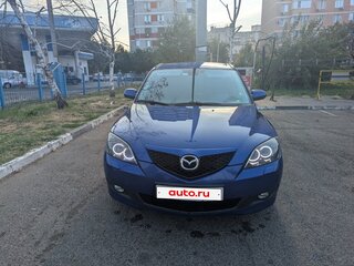2007 Mazda 3 I (BK) Рестайлинг, синий, 650000 рублей, вид 2