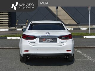 2017 Mazda 6 III (GJ) Рестайлинг, белый, 2070000 рублей, вид 4