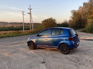 2001 Toyota Vitz I (P10), синий, 300000 рублей, вид 5