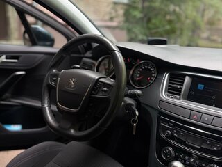 2017 Peugeot 508 I Рестайлинг, синий, 1170000 рублей, вид 4