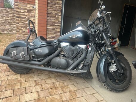 2005 Suzuki Boulevard C90, чёрный, 650000 рублей, вид 3