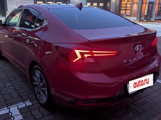 2019 Hyundai Elantra VI (AD) Рестайлинг, красный, 1750000 рублей, вид 3