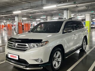 2011 Toyota Highlander II (XU40) Рестайлинг, белый, 1680000 рублей, вид 1