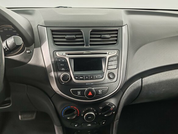 2014 Hyundai Solaris I Рестайлинг, коричневый, 849000 рублей - вид 12