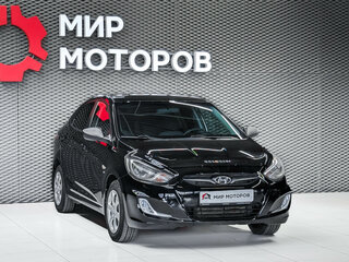 2014 Hyundai Solaris I, чёрный, 850000 рублей, вид 3