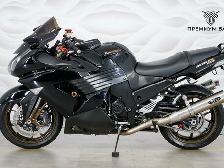 2006 Kawasaki ZZR 1400, чёрный, 640000 рублей, вид 2