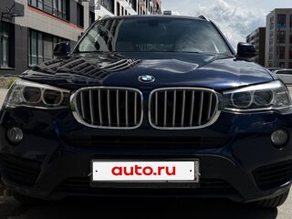2014 BMW X3 28i xDrive II (F25) Рестайлинг, синий, 2599000 рублей, вид 3