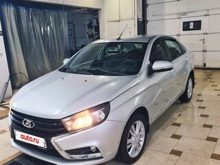 2017 Lada (ВАЗ) Vesta I, серебристый, 850000 рублей, вид 1