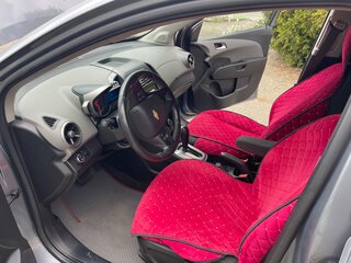2014 Chevrolet Aveo II, серый, 770000 рублей, вид 4