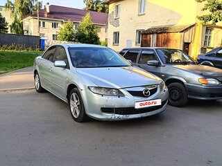 2006 Mazda 6 I (GG) Рестайлинг, серебристый, 330000 рублей, вид 2