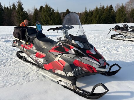 2014 BRP Ski-Doo Skandic 550, жёлтый, 800000 рублей, вид 2