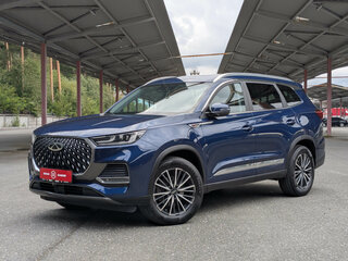 2023 Chery Tiggo 8 Pro Max I Рестайлинг, синий, 2175500 рублей, вид 4