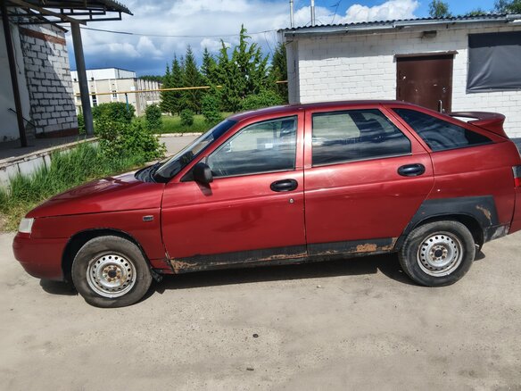 2007 Lada (ВАЗ) 2112, красный, 150000 рублей - вид 7