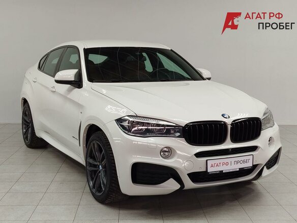 2017 BMW X6 40d II (F16), белый - вид 2
