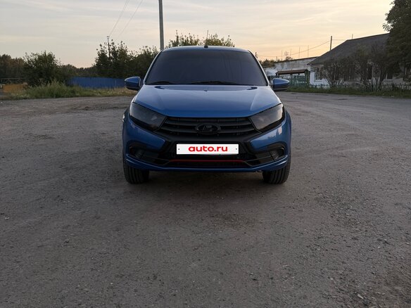 2019 Lada (ВАЗ) Granta I Рестайлинг, синий, 739999 рублей