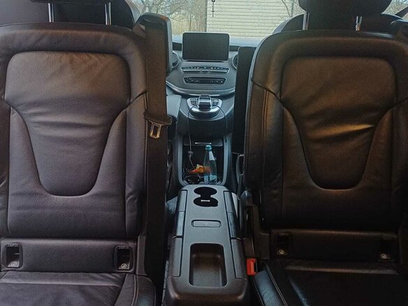 2014 Mercedes-Benz V-Класс Compact 250 d компактный III (W447), синий, 3250000 рублей - вид 6