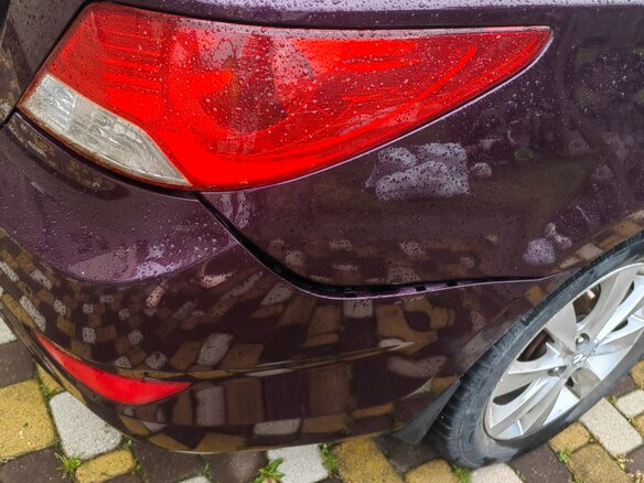 2012 Hyundai Solaris I, фиолетовый, 610000 рублей - вид 6