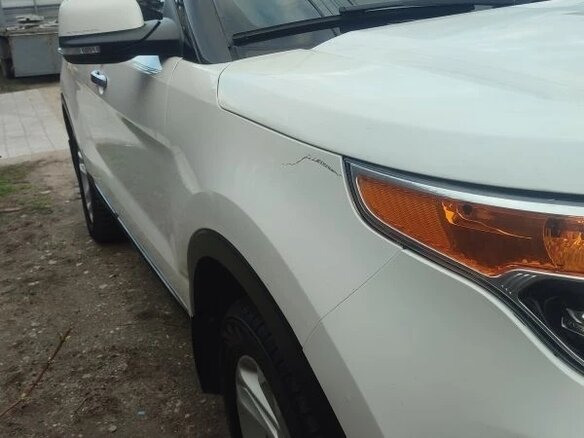 2013 Ford Explorer V, белый, 1400000 рублей - вид 6