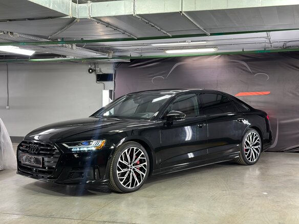 2021 Audi S8 Long IV (D5), чёрный, 11290000 рублей - вид 6