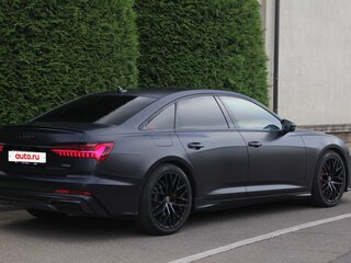2019 Audi A6 50 TDI V (C8), синий, 5590000 рублей, вид 4