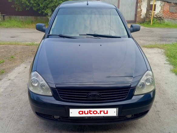 2011 Lada (ВАЗ) Priora I, чёрный, 380000 рублей